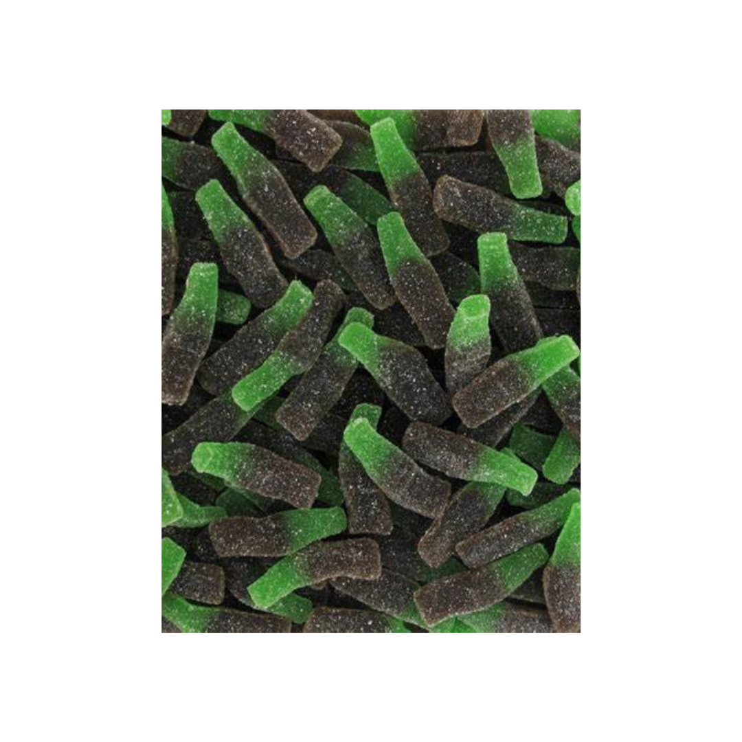 DULCEPLUS GEZOETE COLA FLESSEN (100G)