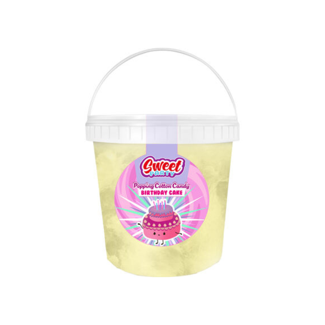 ZOET FEEST SUIKERSPIN VERJAARDAGSTAART