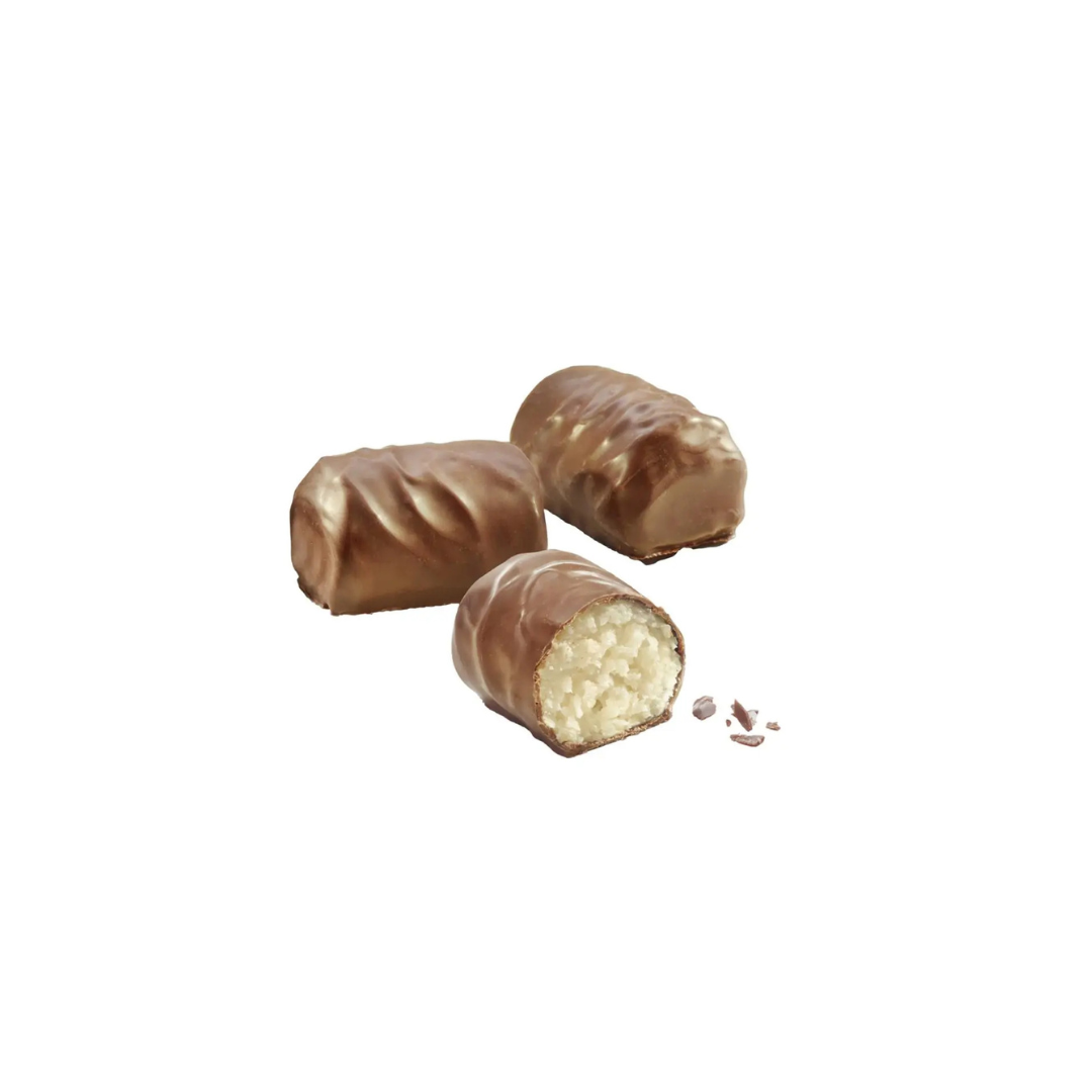 Pure chocolade in een kokos-rumstronk (100 g)