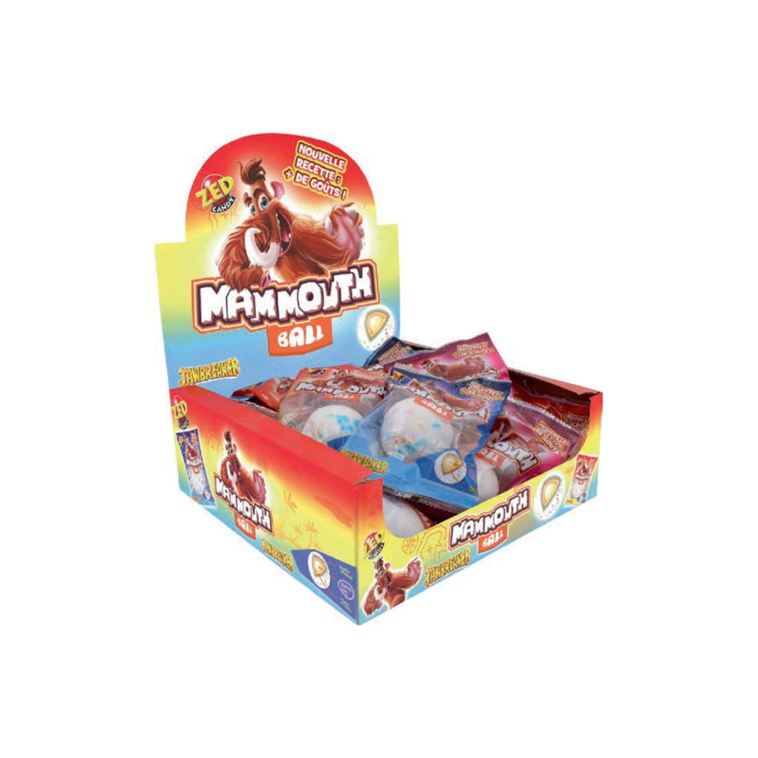 ZED CANDY JAWBREAKER BOULE DE MAMMOUTH (UNITÉ)