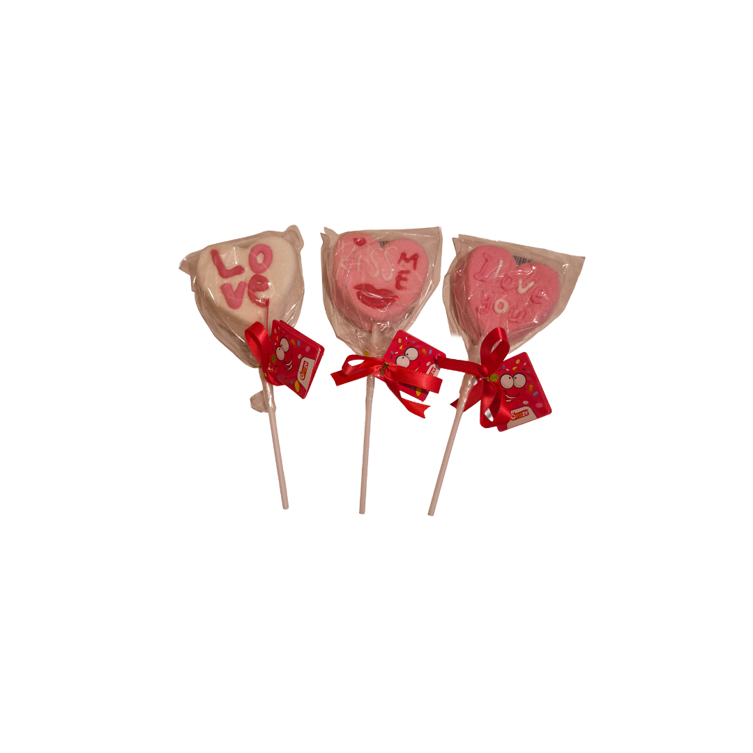 Bruisende marshmallow-lolly Love (single)