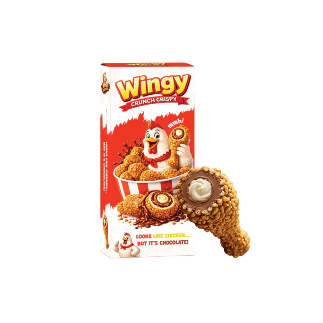 WINGY CRUNCHY CHICKEN MILK CHOCOLATE