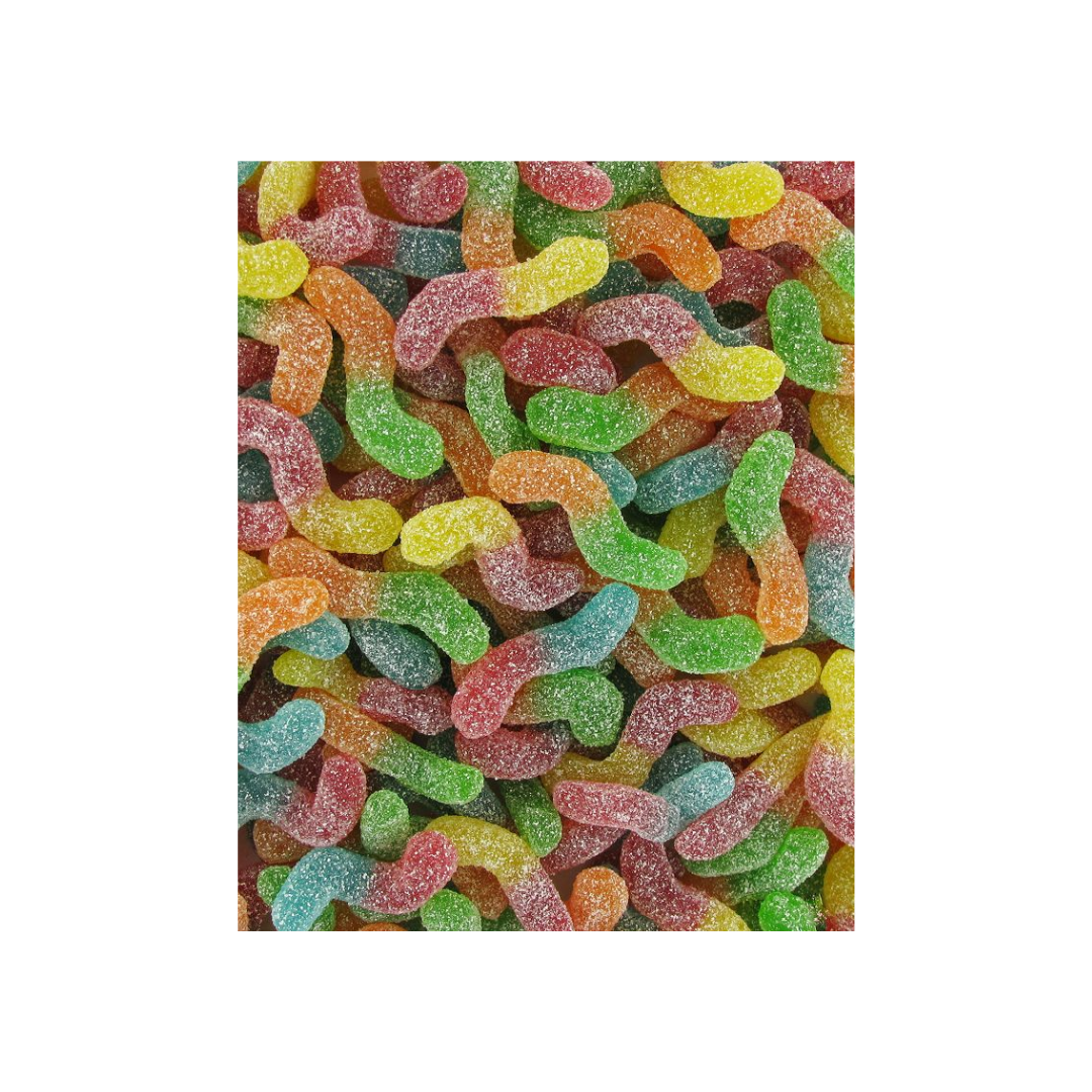 TROLLI ZURE Glimwormen (100G) - HALLOWEEN