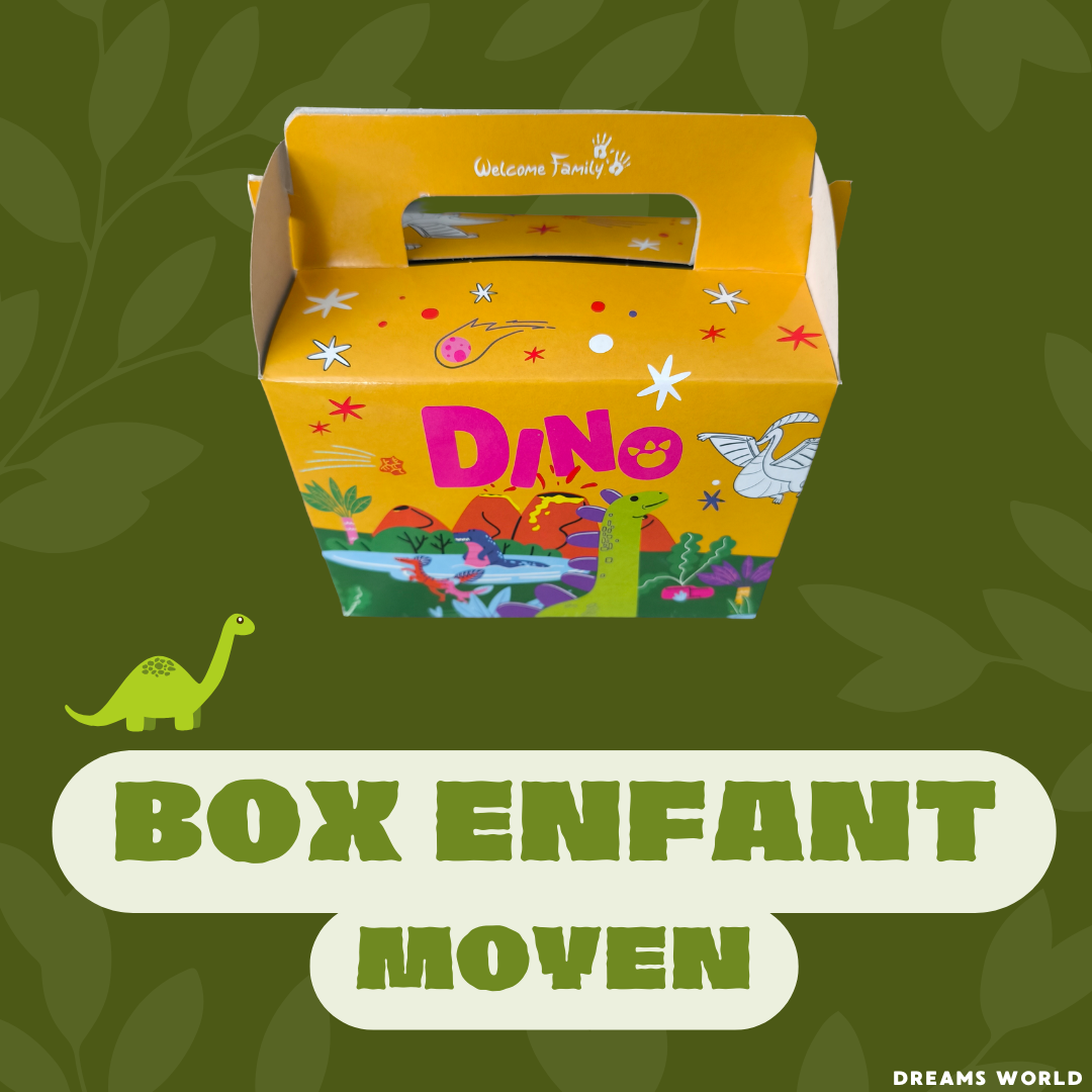 BOX ENFANT DINOSAURE (MOYEN)