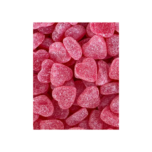 HARIBO ZOETE FRAMBOZENHARTJES (100G)