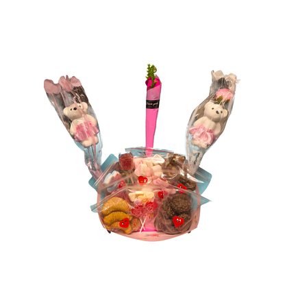LOVE BASKET FILLED WITH DELICACIES - MOTHER'S DAY