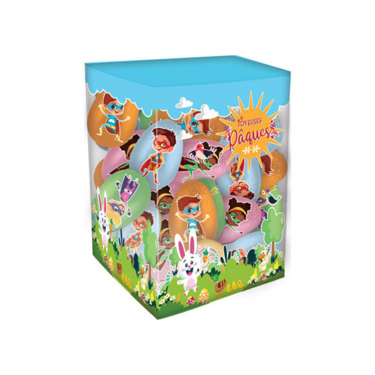 MELKCHOCOLADE SUPERHELDEN EIEREN (EENHEID) - PASEN