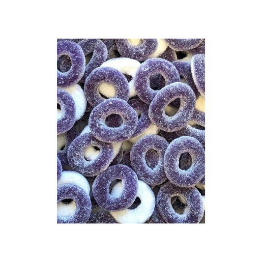 DULCEPLUS TANGY PASSION RINGS (100G)