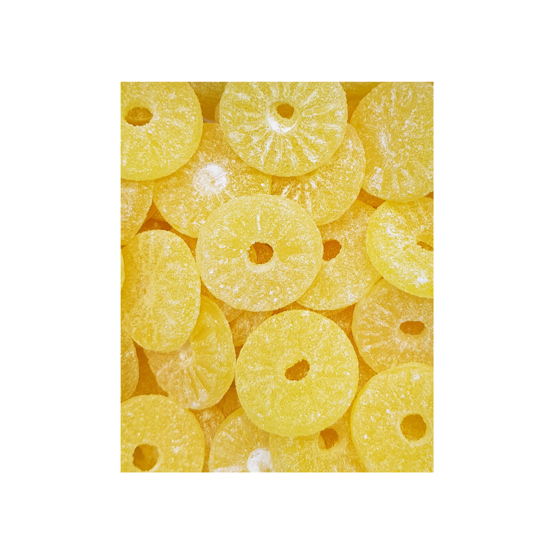 GELDHOF ZOETE ANANAS PLAKJES (100G)