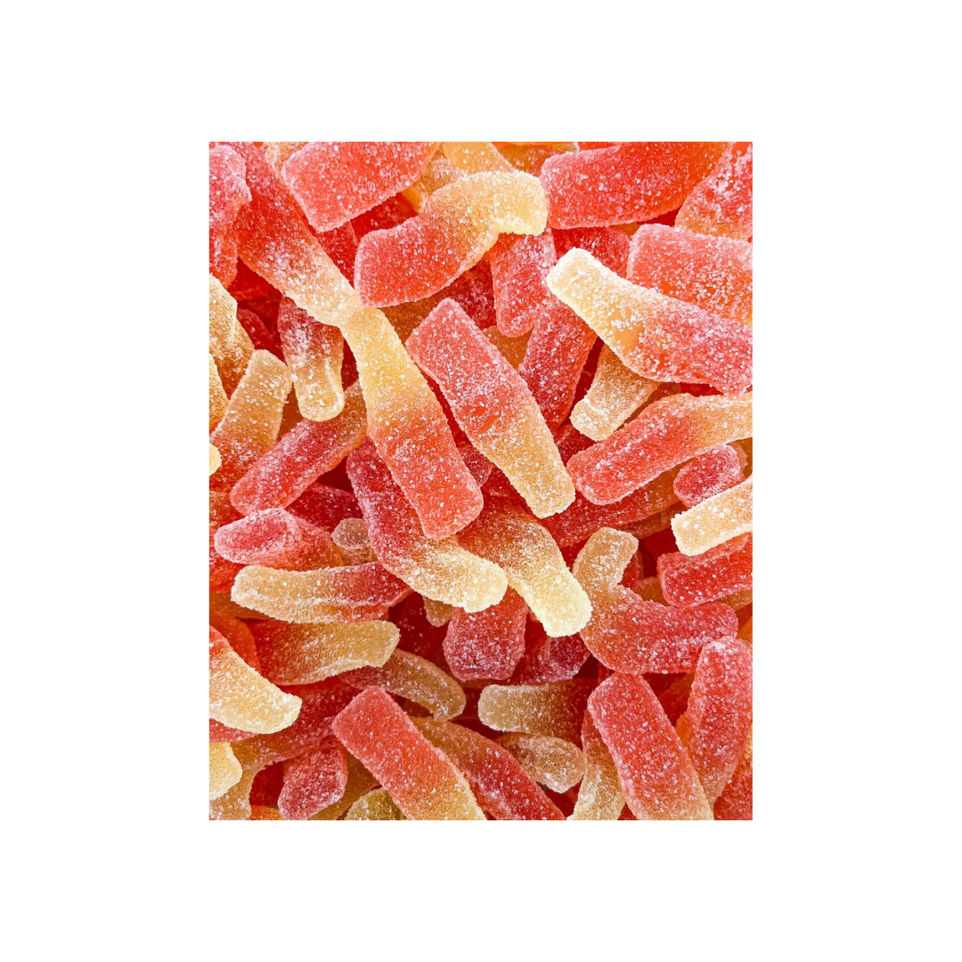 DULCEPLUS GEZOETE CHAMPAGNE FLESSEN (100G)