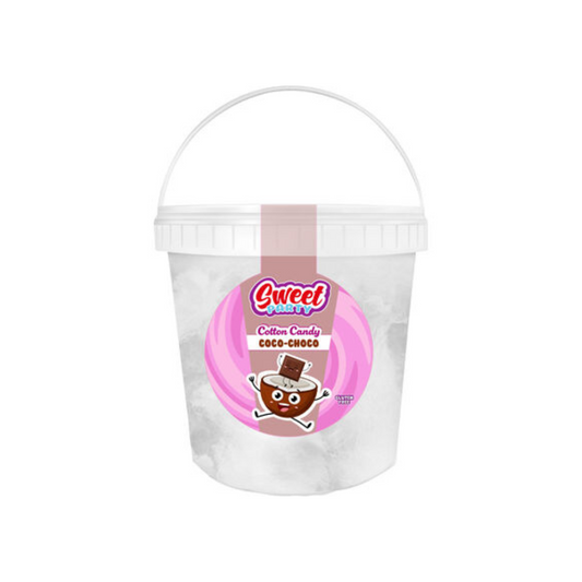 Zoete feestchocolade &amp; kokossuikerspin