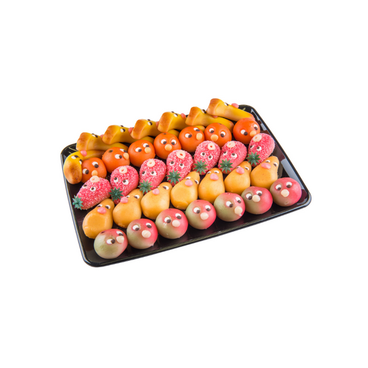 FRUITS VISAGÉS EN MASSEPAIN (LOT DE 2)