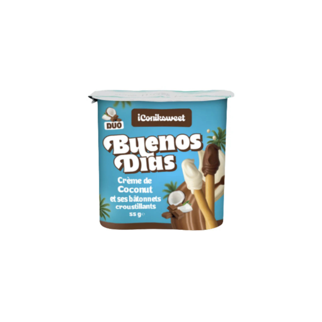 BUENOS DIAS STICKS + COCONUT AND CHOCOLATE CREAM