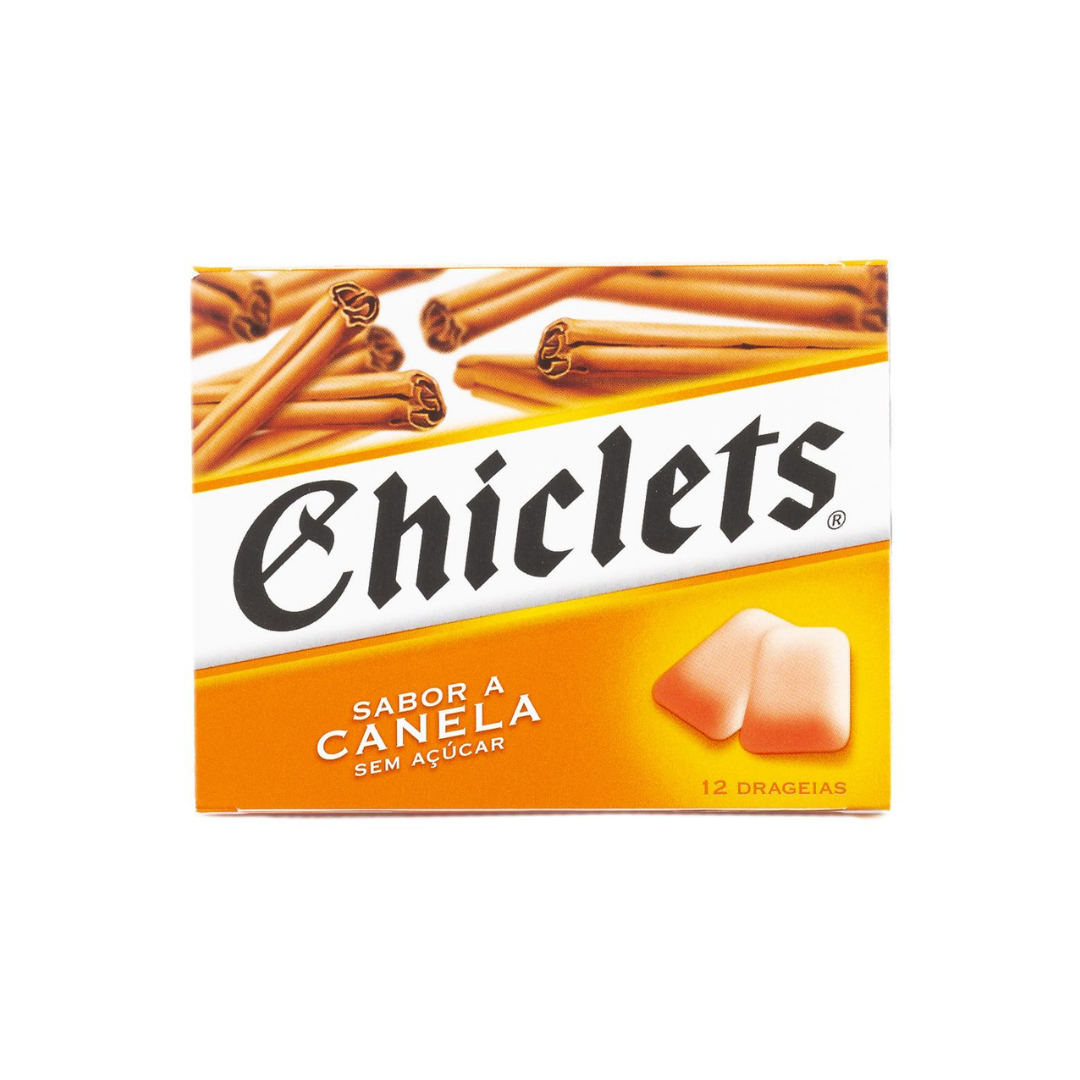 CHICLETS CANNELLE SANS SUCRE
