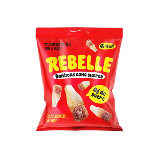 REBELLE TANGY, SUIKERVRIJE COLA FLESSEN