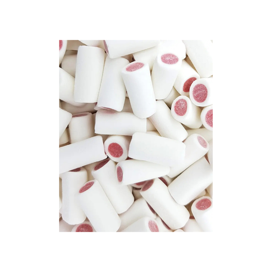 LOLLYWOOD BÂTONNETS BLANCS FRAISE SUCRÉS (100G)